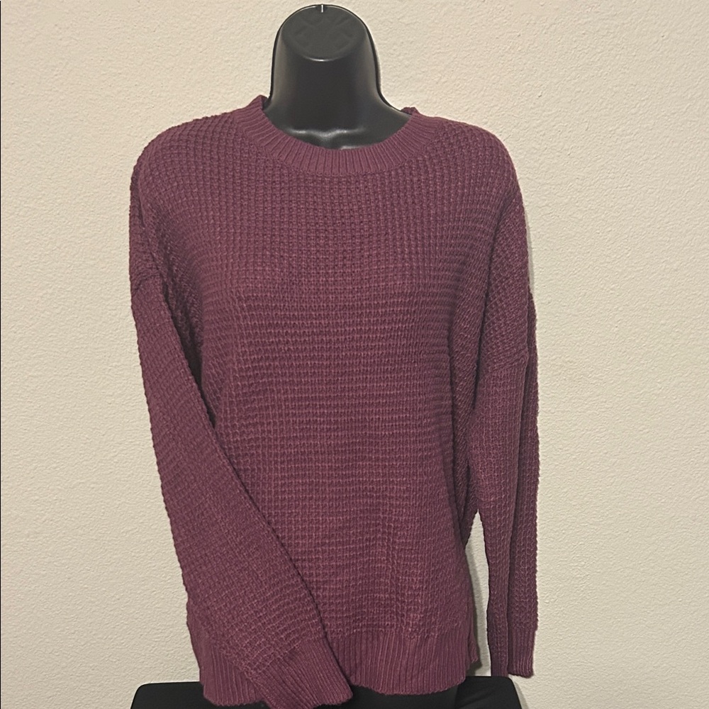 Plum Knit Sweater